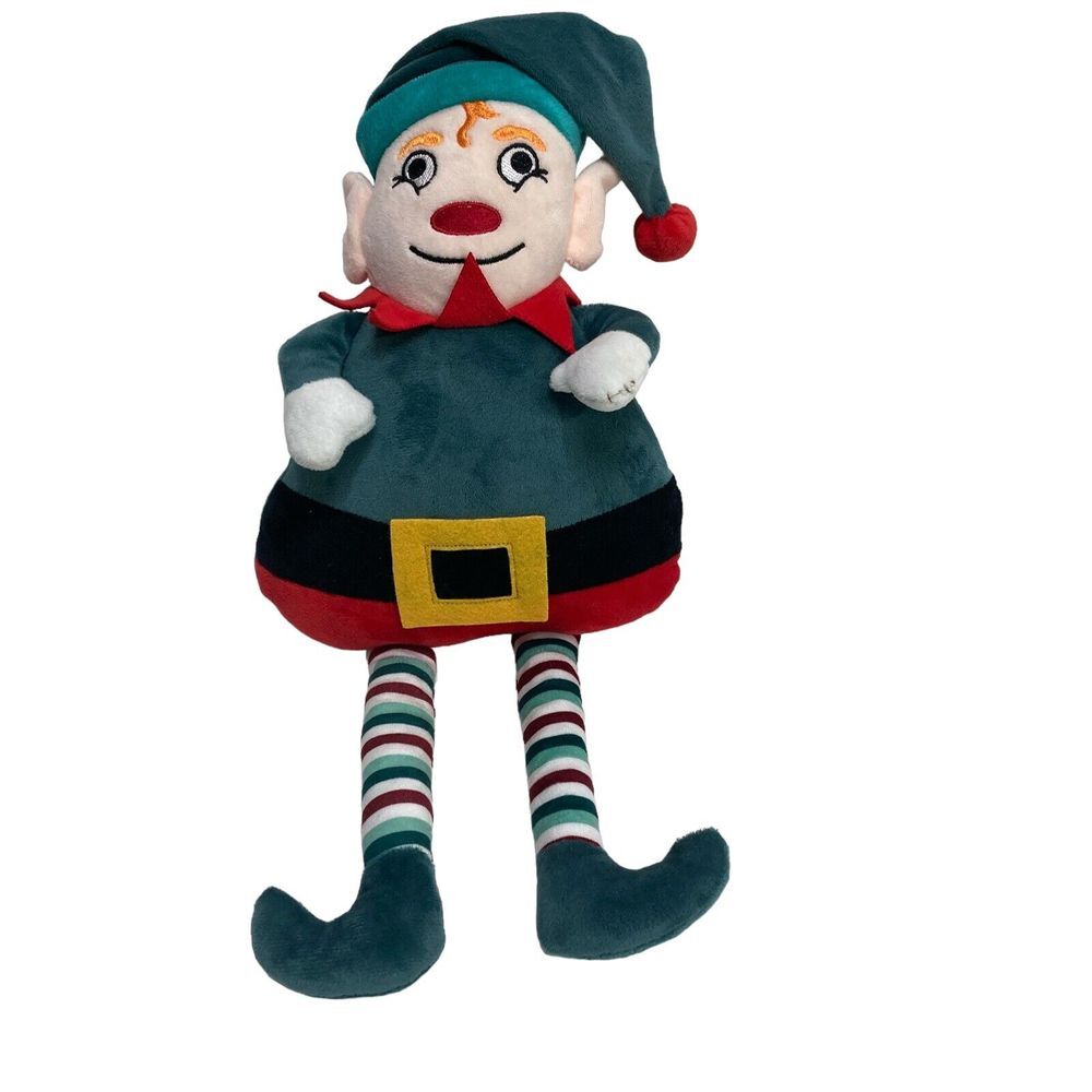 Elf Boy Toy Snuggly‎ Squeaky Dog Toy Plush Squeaking